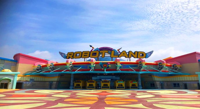 Christie Powers World’s First Robot Theme Park
