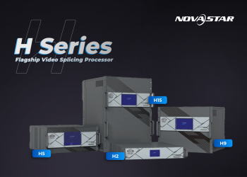 NovaStar’s H Series Master Splicing Processor for Fine-pitch LED Applications