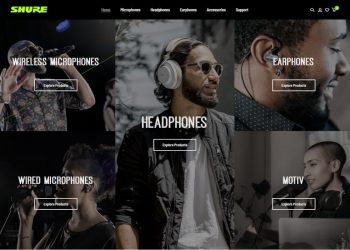 Shure Launches New E-Commerce Website in the United Arab Emirates