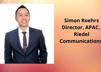Simon Roehrs Joins Riedel Communications as Director, APAC