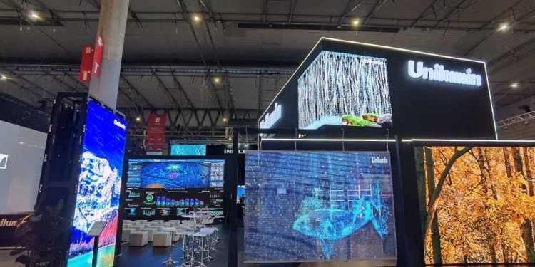 Unilumin Leads the Way Forward Together,  with Two New Innovative Technology Solutions at ISE
