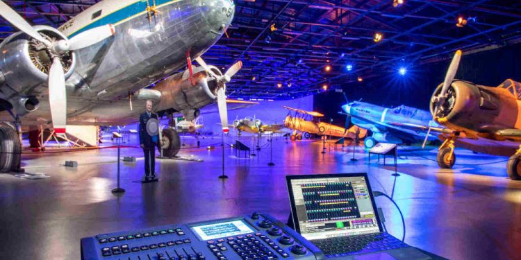 The Air Force Museum of New Zealand’s Display Colours Take Flight with a Full Lighting Solution from Vari-Lite