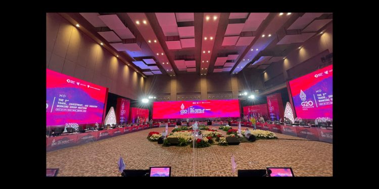 MAGIC STAGE Led Displays Support Series of G20 Indonesia Events