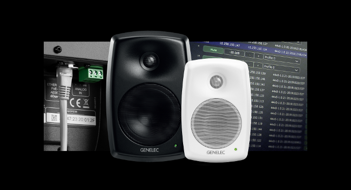 ISE 2020: Genelec Showcases Smart IP Loudspeakers