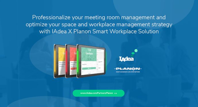 Planon and IAdea Partner to Offer Digital Display Technology for Meeting Management