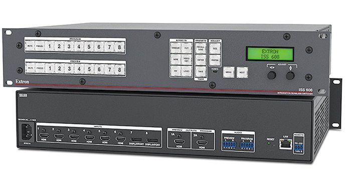 Extron Now Shipping Next Generation True Seamless 4K/60 Switcher