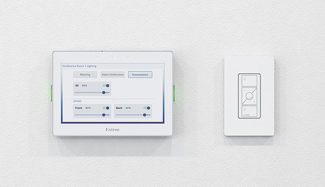 Extron and Lutron Working Together to Integrate AV and Lighting Control for the Modern Workspace