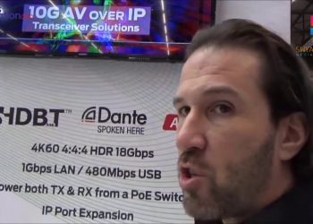 Aurora MM Showcases World’s First HDBaseT Transceiver Wallplate