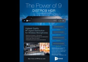 RF Venue Launches HDR Antenna Distribution System