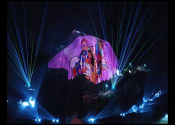VIDEO OF THE MONTH: India’s Largest 3D Projection on Natural Surface