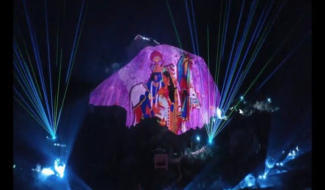 VIDEO OF THE MONTH: India’s Largest 3D Projection on Natural Surface