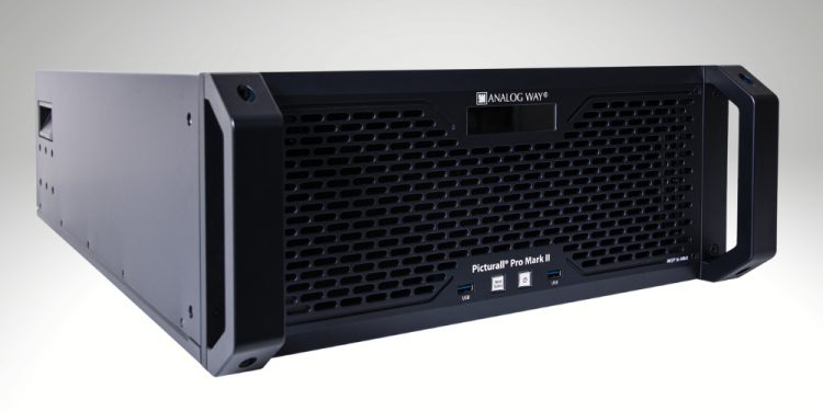 Analog Way Picturall Media Servers Now Support SPX Real-Time Graphics and VIOSO Projection Calibration Tools