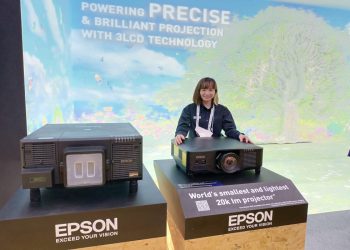 Epson Unveils World’s Smallest and Lightest 20K Lumens Laser Projector