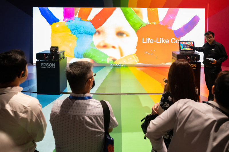 Epson Wows its Audience at its High Brightness Projector Summit 2022