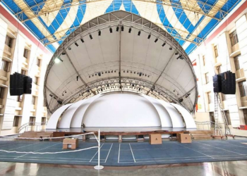 Christ Kengeri Campus Auditorium StageMixed to Sound Anew