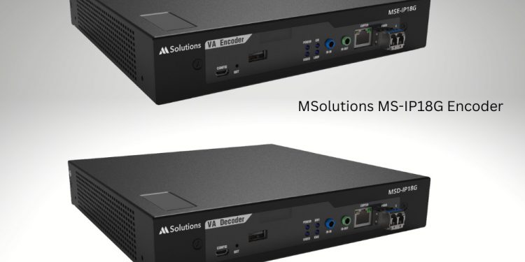 ISE 2023: MSolutions to Unveil its First AV over IP Networking Devices
