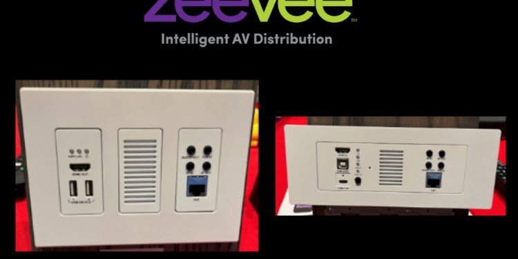 ISE 2023: ZeeVee to Introduce Full-Featured ZyPer4K AVoIP Encoder and Decoder Wall Plates
