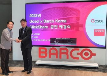 Barco Korea Appoints GOSOL to Drive a Wider Enterprise Adoption of ClickShare Conference