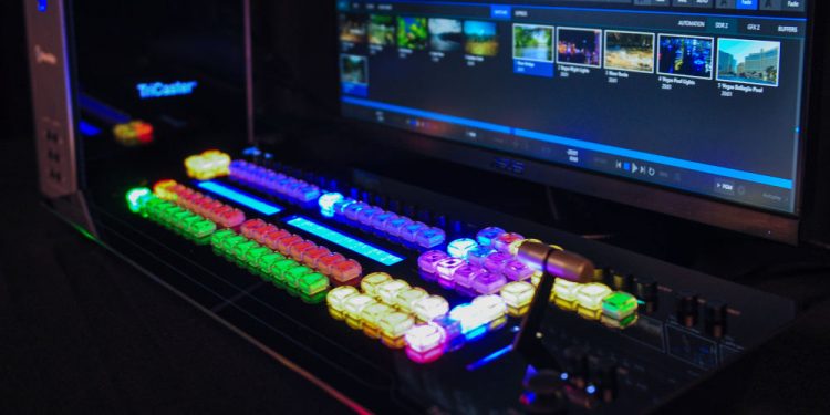 ISE 2023: NewTek Debuts New NDI Native Flex Control Panel