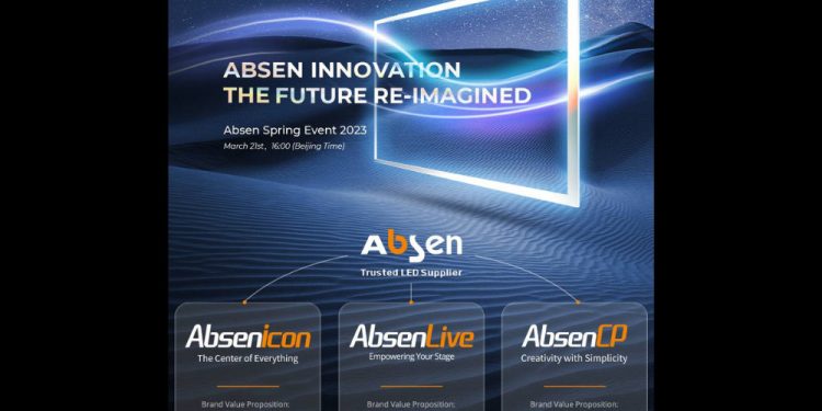 Absen New Category Brands and Innovations Blossom at Spring Launch 2023
