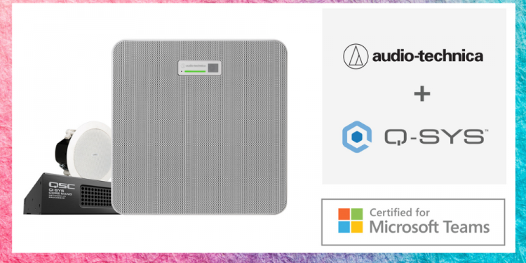 Audio-Technica ATND1061DAN Ceiling Array Certified for MS Teams Rooms