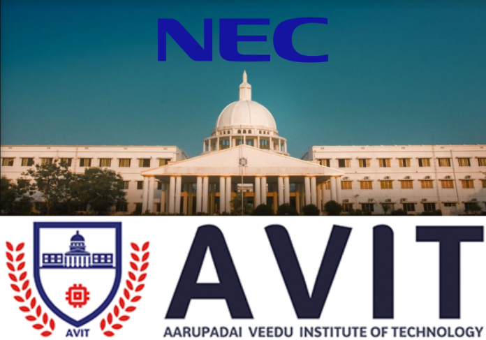 NEC Collaborates with AVIT to Spread AI/ML Education | Systems ...