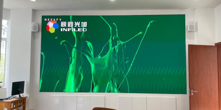 INFiLED Provides Display Solution for Sanding Electric Conference Room