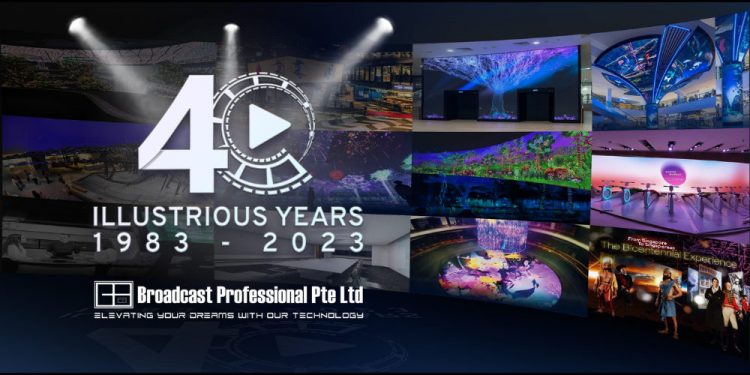 Broadcast Professional Pte Ltd (BP) Celebrates 40 Years  of Pioneering Broadcasting Solutions