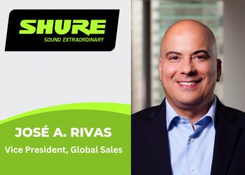 Shure Elevates José A. Rivas to Vice President of Global Sales