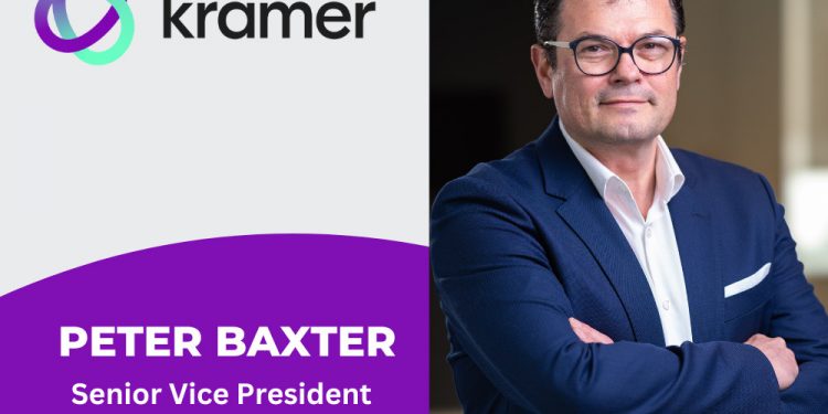 Kramer Appoints Peter Baxter as Senior Vice President of EMEA
