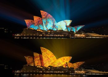 World-First Deployment of Barco UDM-4K30 Laser Projectors at Vivid Sydney 2023 by TDC