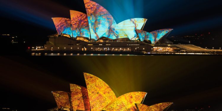 World-First Deployment of Barco UDM-4K30 Laser Projectors at Vivid Sydney 2023 by TDC