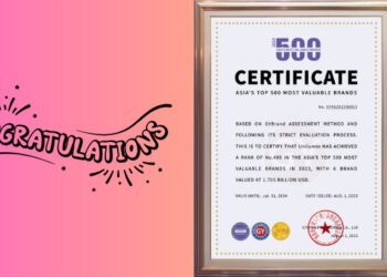 Unilumin Listed in Top 500 Most Valuable Brands in Asia