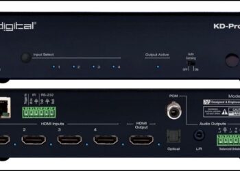 Key Digital Introduces Updated KD-Pro4x1X-2 HDMI switcher