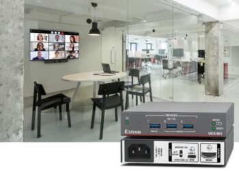 Extron now Shipping Powerful New USB-C Pro AV Dock for Unified Communications Spaces