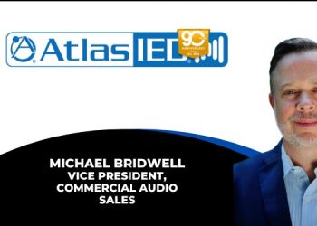 AtlasIED Announces Michael Bridwell as Vice President of Commercial Audio Sales