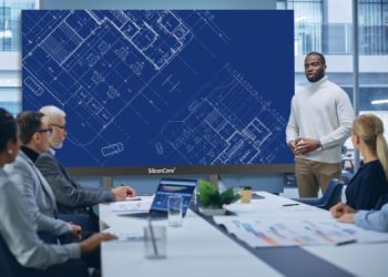 SiliconCore launches Highest Resolution, Lowest Power 135” Mobile AIO Display