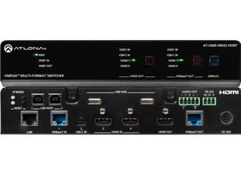 Atlona Adds HDBaseT Input to Popular Omega Series Switcher