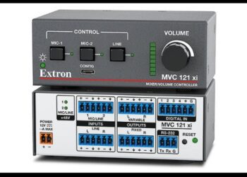 Extron Introduces a New Three Source Audio Mixer with DSP