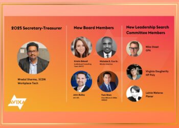 Mradul Sharma, Kaushik Mukhopadhyay on AVIXA Board