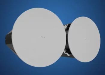 Q-SYS Expands AcousticDesign Series with Large-Format Ceiling Loudspeakers