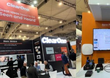 ClearOne’s Big Launches for Meeting Spaces: DIALOG AERO, Versa 120D