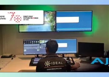 Singapore Polytechnic Readies Aspiring AV Professionals for Live IP Productions with AJA
