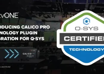 tvONE Releases CALICO PRO Technology Plugin Integration for Q-SYS