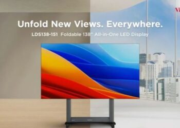 ViewSonic Launches 138-inch Foldable, All-in-one LED Display