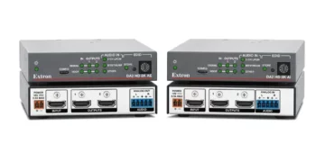 Extron Now Shipping 8K Distribution Amplifiers with Audio De-Embedding and Embedding