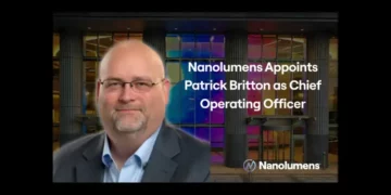 Nanolumens Appoints Patrick Britton as Chief Operating Officer