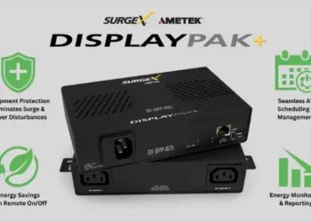 AMETEK SurgeX Launches DisplayPak+ as the Choice for Sustainable Power Management