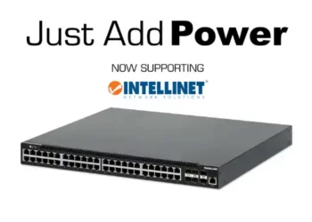 Just Add Power AMP Software Now Supports Intellinet 54-Port L3 Fully Managed PoE+ Switch