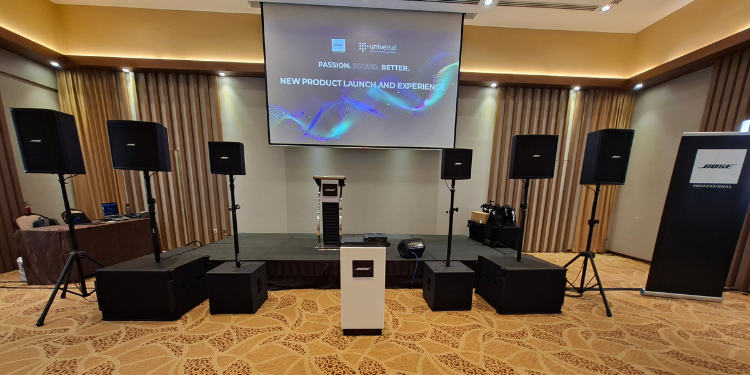 Bose Professional and Universal Procurement Systems Impress with Dynamic Product Showcase